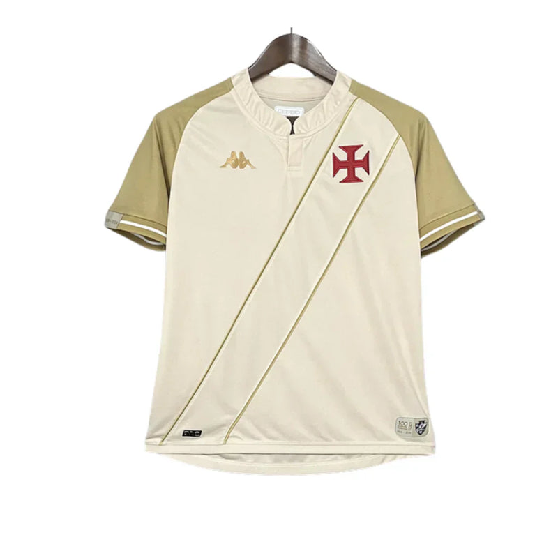 Camisa Vasco da Gama III 24/25 Masculina Torcedor - Bege