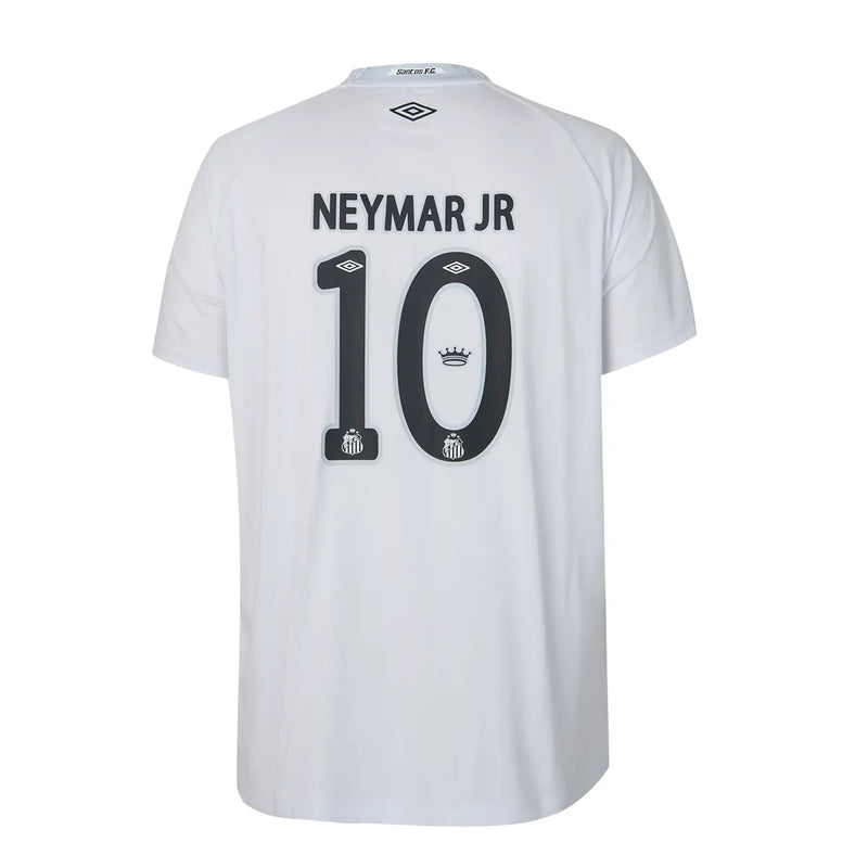 Camisa Santos Home 25/26 - Masculina Torcedor Branca #Neymar10