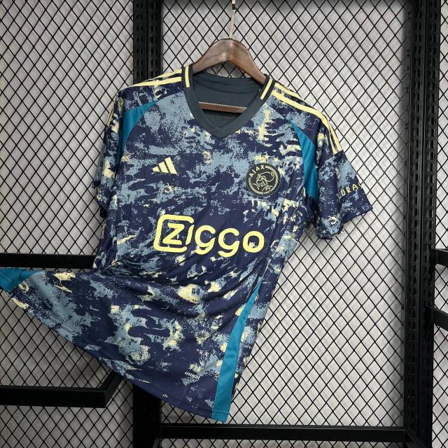 Camisa Ajax Away 24/25 s/n° Torcedor Adidas Masculina - Azul