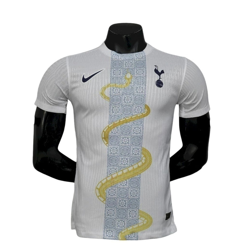 Camisa Tottenham 25/26 Pré-Jogo Cobra - Nike jogador - Branca