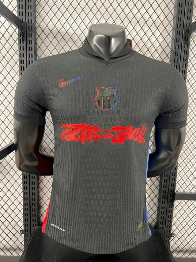 Camisa FC Barcelona Nike 2024-25 Edição Travis Scott Versão Jogador